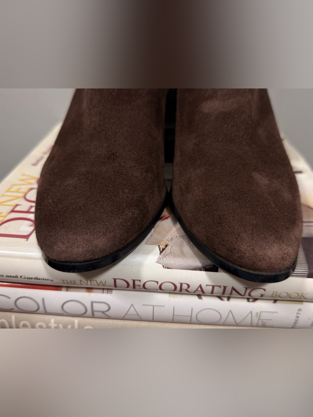 Calvin Klein Women’s Brown Suede Ankle Boots - Picture 15 of 16